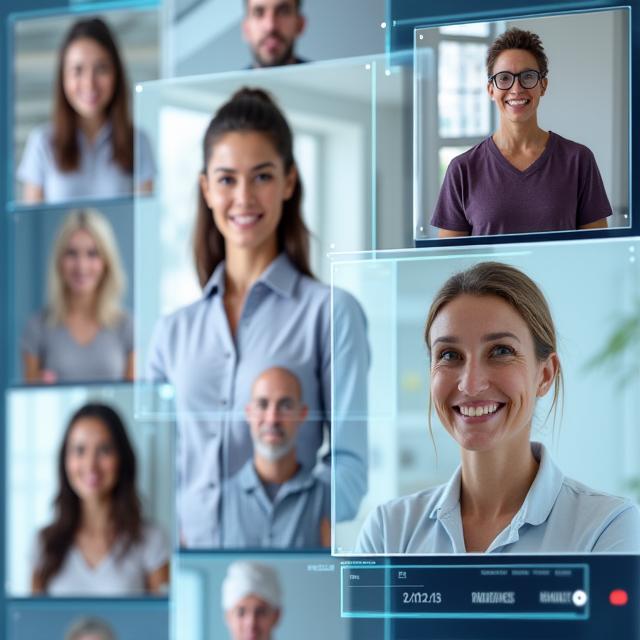 Virtual health workshop with experts